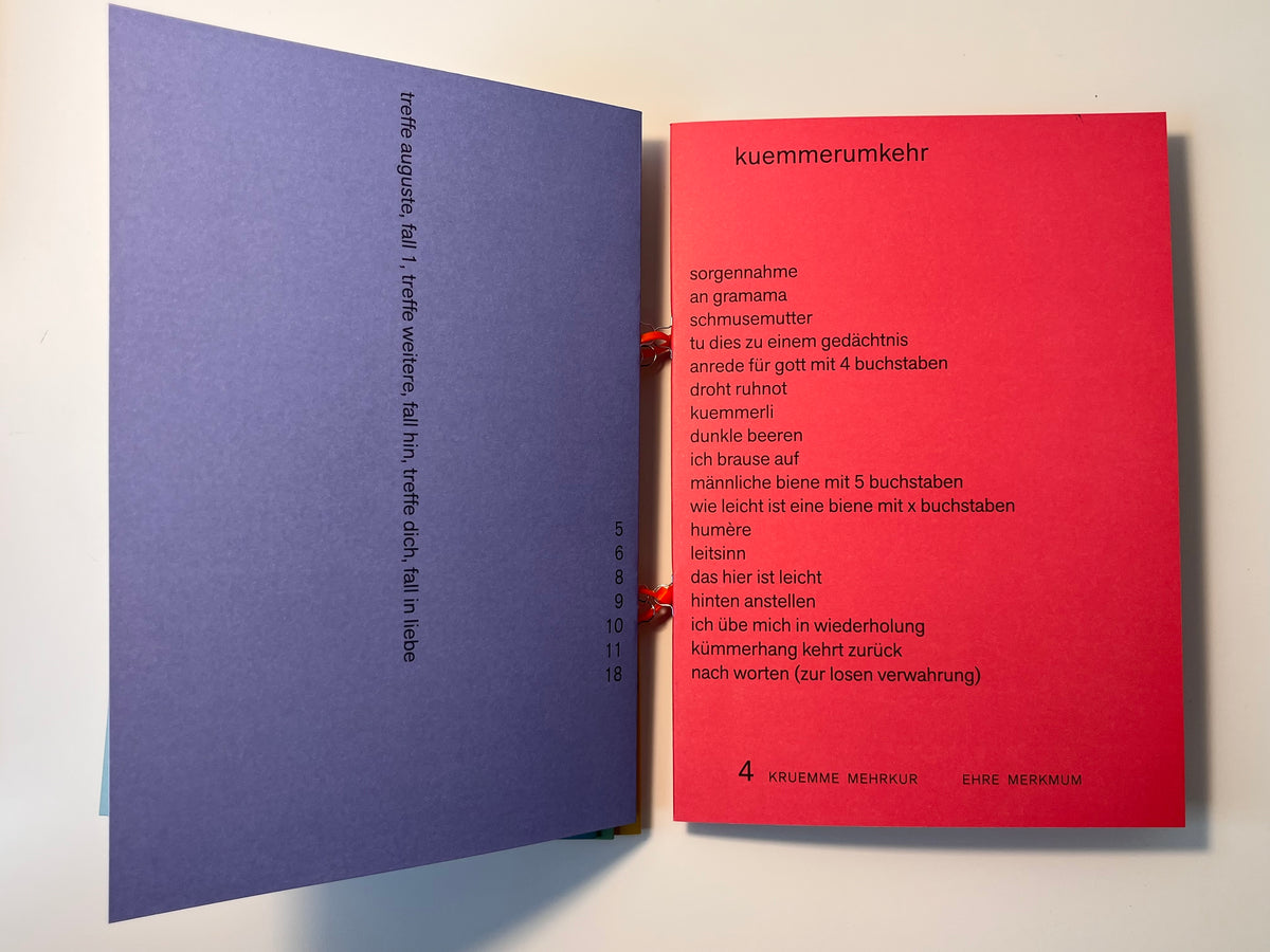 Clara Cosima Wolff. handreichung. Gedichte